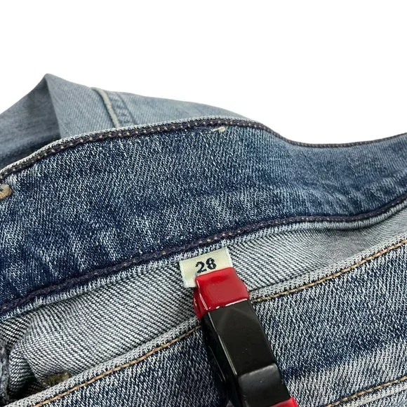 Citizens of Humanity Jeans Women's Sz 28 Blue Drew Flip Flop Flare Mid $228 Nwt - Picture 11 of 16